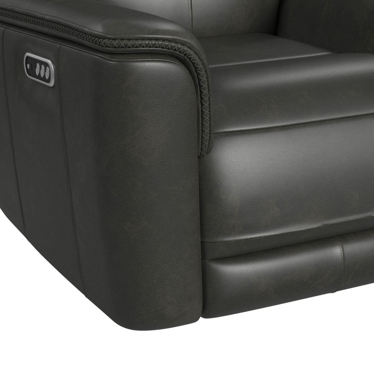 Mustang P3 Sofa with DDT, Wireless Chargerin Aline Anthracite
