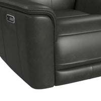 Mustang P3 Sofa with DDT, Wireless Chargerin Aline Anthracite
