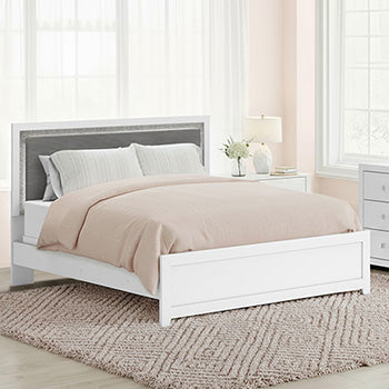 Maeling Upholstered Panel Headboard