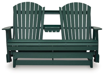 Shell Beach Outdoor Loveseat Glider