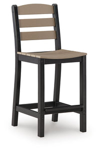 Shoreline Beach Outdoor Counter Table and 2 Barstools
