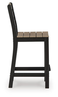 Shoreline Beach Outdoor Counter Table and 2 Barstools