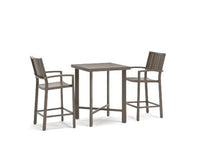 Vista Point Outdoor Counter Height Dining Table and 2 Barstools (Set of 3)