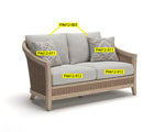 Alden Peak Back Cushion