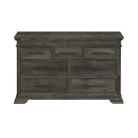 Park Ridge 9-Drawer Dresser in Charcoal