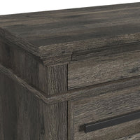 Park Ridge King 5PC Bedroom Set with 2 Nightstands, Dresser & Chest in Charcoal