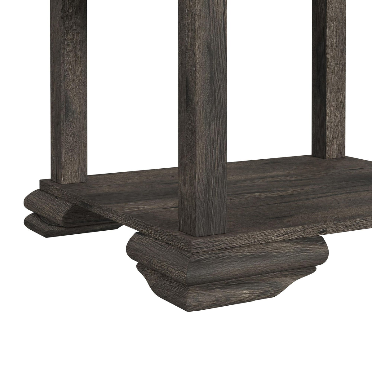 Park Ridge 2PC Occasional Table Set in Charcoal-Coffee Table & End Table
