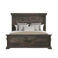 Park Ridge King Panel Bed in Charcoal