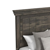 Park Ridge Queen Panel Bed in Charcoal