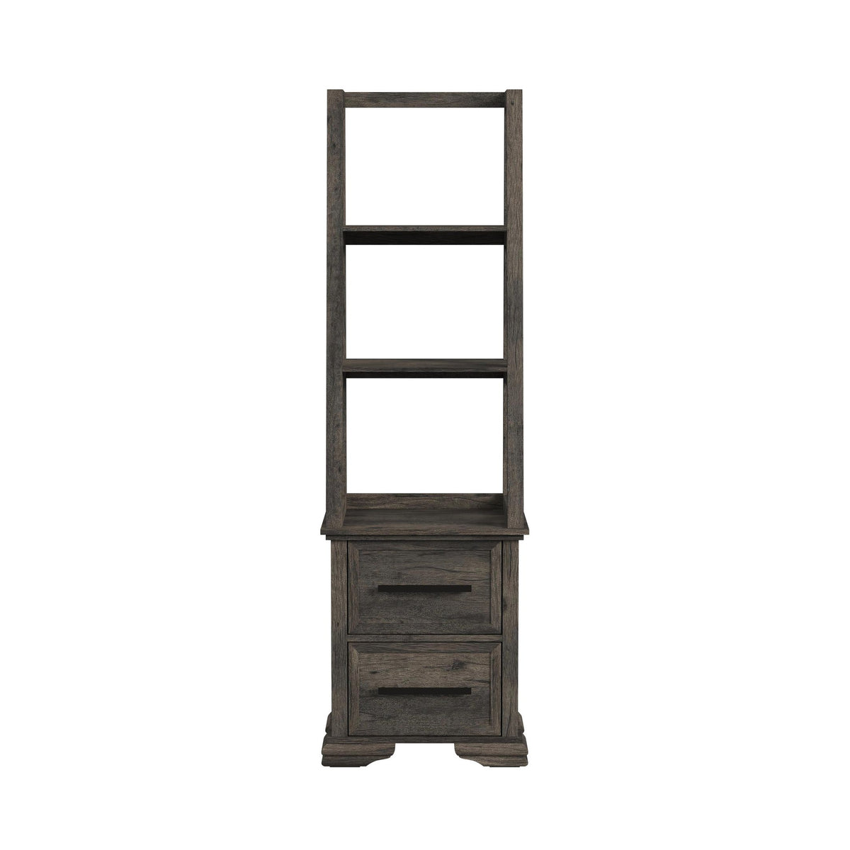 Park Ridge Side Piers in Charcoal