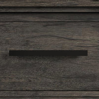 Park Ridge KIT - 71'' TV Console with Fireplace Insert in Charcoal