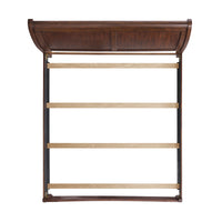 Phillipe King 4PC Bedroom Set with 2 Nightstands & Chest in Cherry