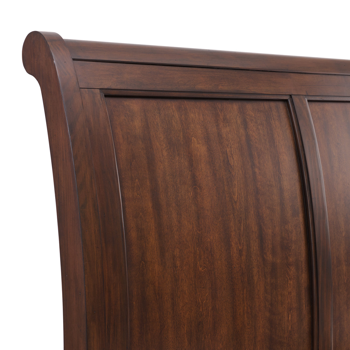 Phillipe King 4PC Bedroom Set with 2 Nightstands & Chest in Cherry