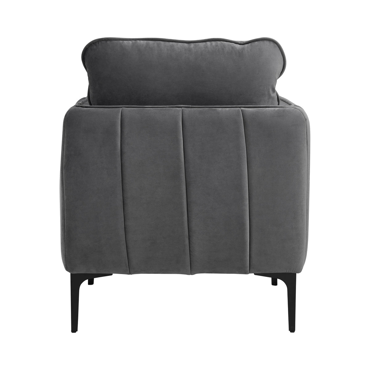 Rae Chair in Lavish 152 Grey Velvet