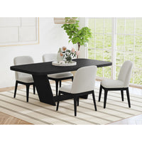 Rosalie Dining Side Chair in Black (2 Per Carton)