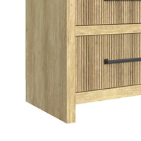 Ridgemont 3PC Entertainment Unit With 82"" TV Console in Natural
