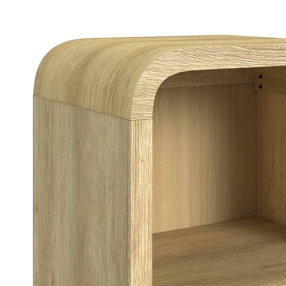 Ridgemont 3PC Entertainment Unit With 82"" TV Console in Natural