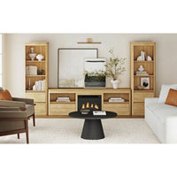 Rosalie 4PC Entertainment Unit With 82"" TV Console in Natural