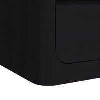 Rosalie Queen UPH 5PC Bedroom Set in Black