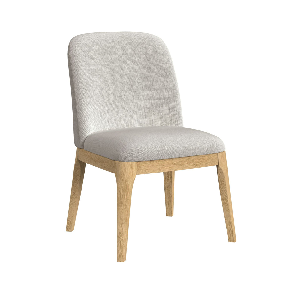 Rosalie 5PC Standard Height Dining Set in Natural-Table and Four Chairs
