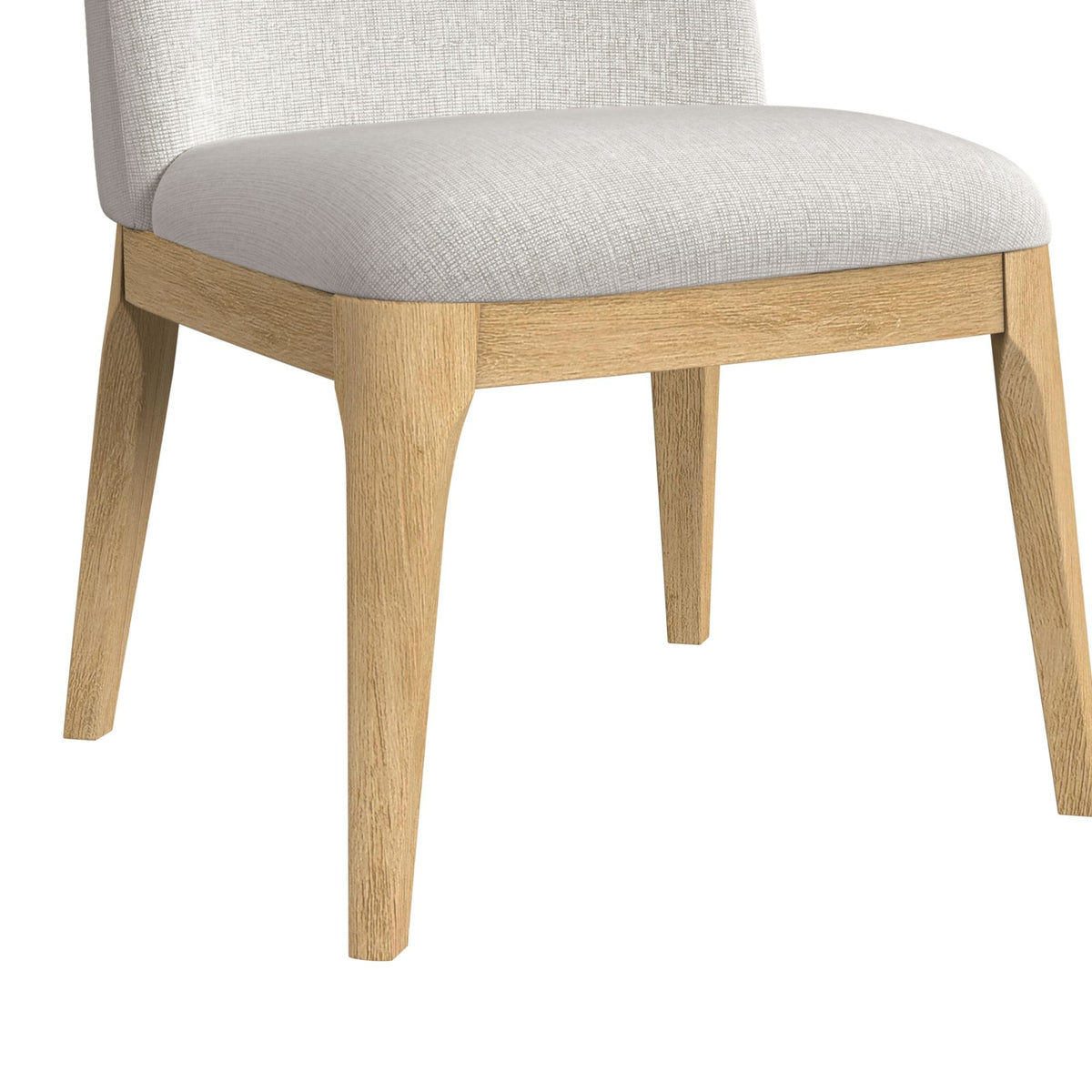 Rosalie 5PC Standard Height Dining Set in Natural-Table and Four Chairs
