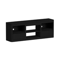 Rosalie 3PC Entertainment Unit With 71"" TV Console in Black