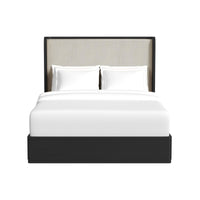Rosalie Queen UPH Bed in Black