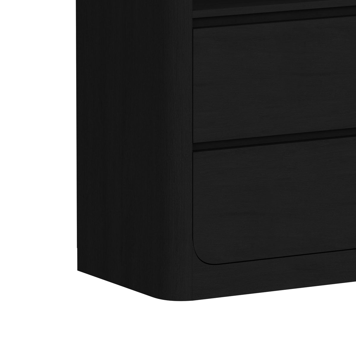 Rosalie 3PC Entertainment Unit With 71"" TV Console in Black