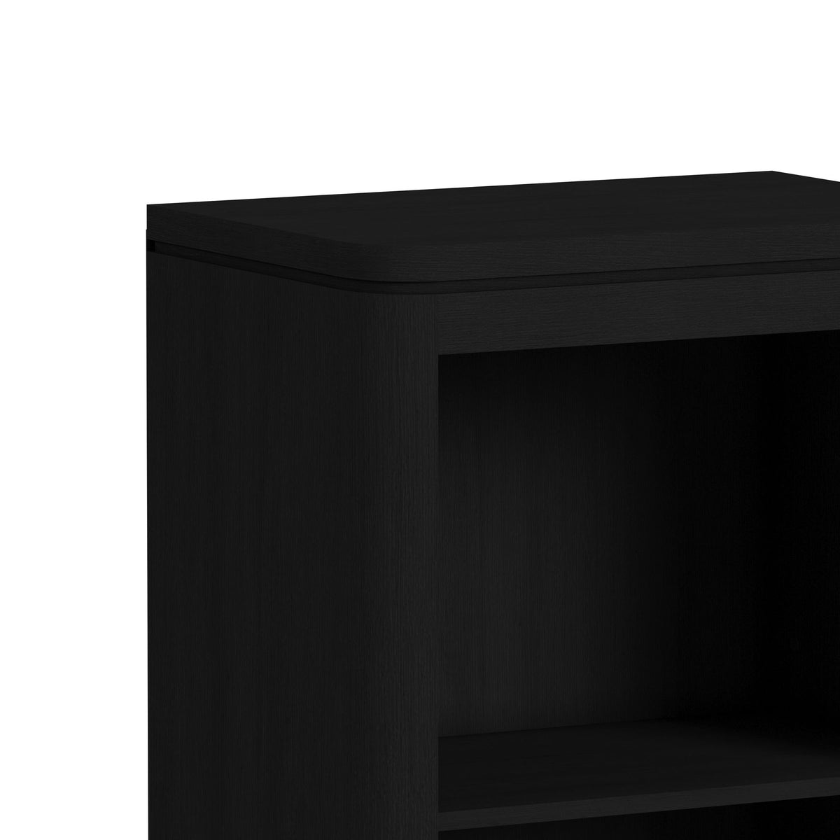 Rosalie 3PC Entertainment Unit With 71"" TV Console in Black