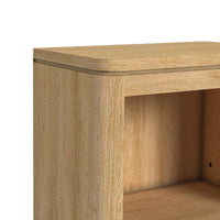 Rosalie 3PC Entertainment Unit With 82"" TV Console in Natural