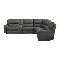 Saber Modular LHF Power Motion Recliner in Texas Granite