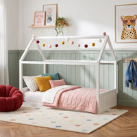 Sami Full Montessori Bed in White