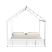 Sami Full Montessori Bed in White