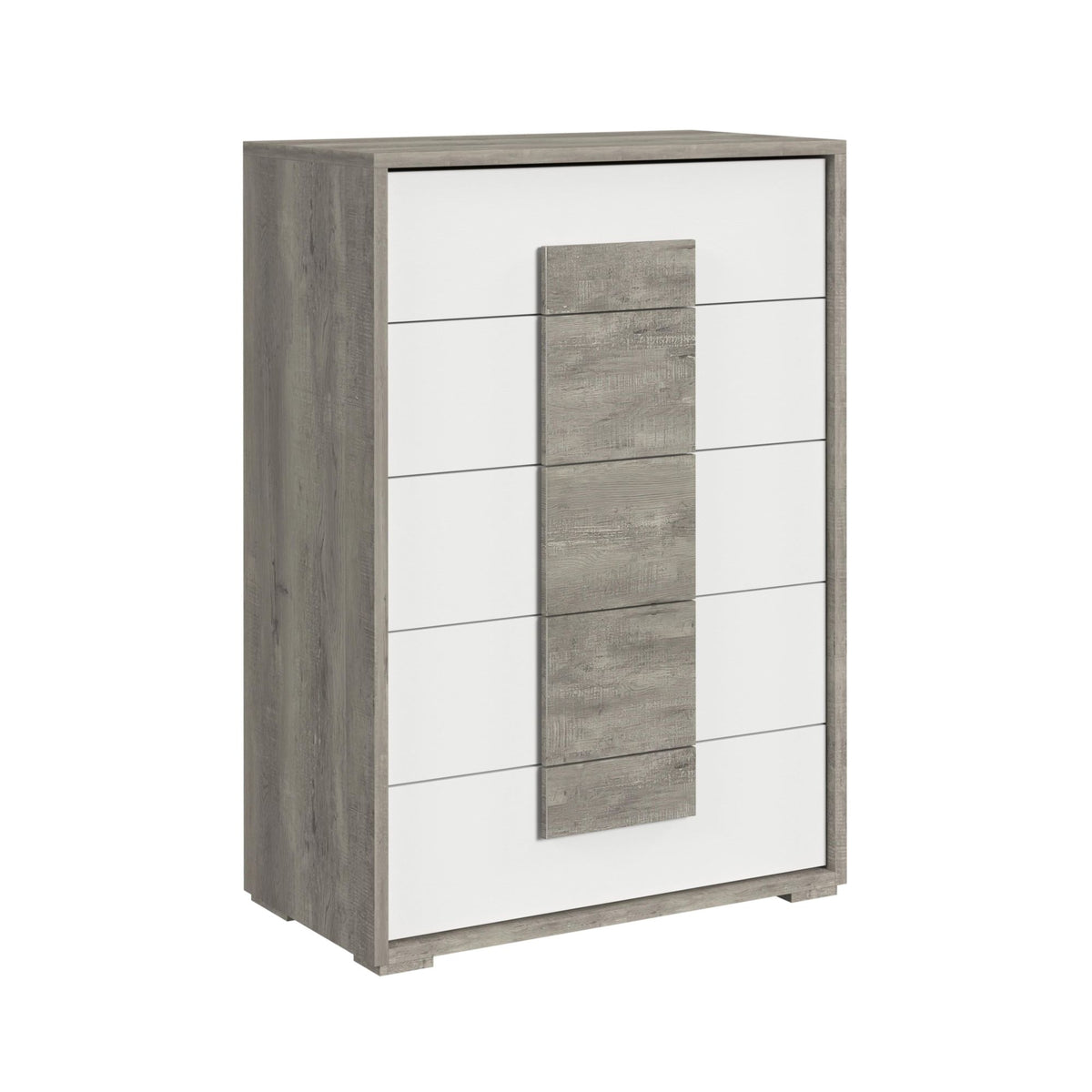 San Matteo Queen 5PC Bedroom Set with LED in Dual Tone