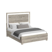 San Matteo King 3PC Bedroom Set with LED in Dual Tone