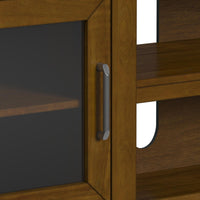 Santa Barbara 5PC Entertainment Unit With 60"" TV Console in Walnut