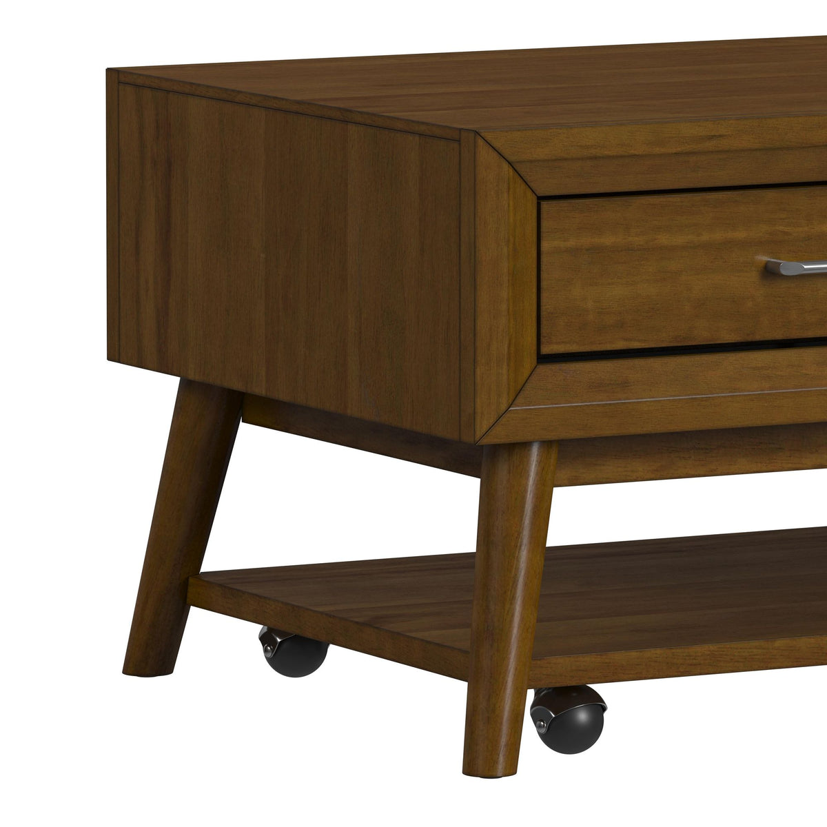 Santa Barbara 3PC Occasional Table Set in Walnut-Coffee Table & Two End Tables