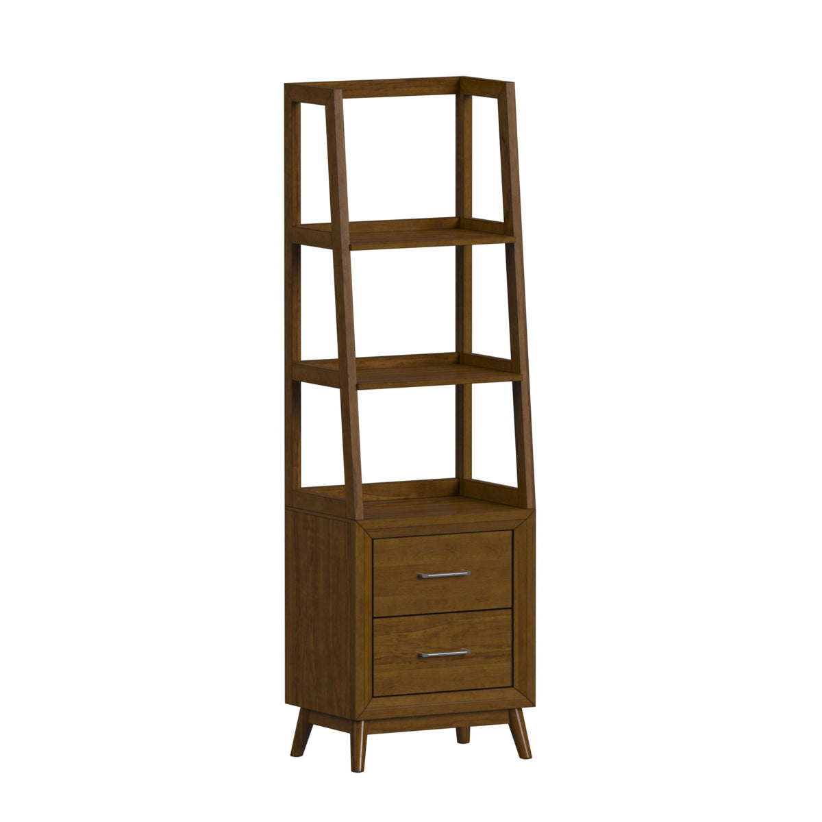 Santa Barbara 6PC Entertainment Unit With 60"" TV Console in Walnut