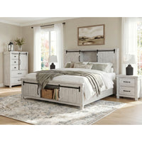 Scott Queen Platform Storage 4PC Bedroom Set with 2 Nightstands & Chest