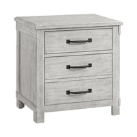 Scott King Platform Storage 3PC Bedroom Set with 2 Nightstands