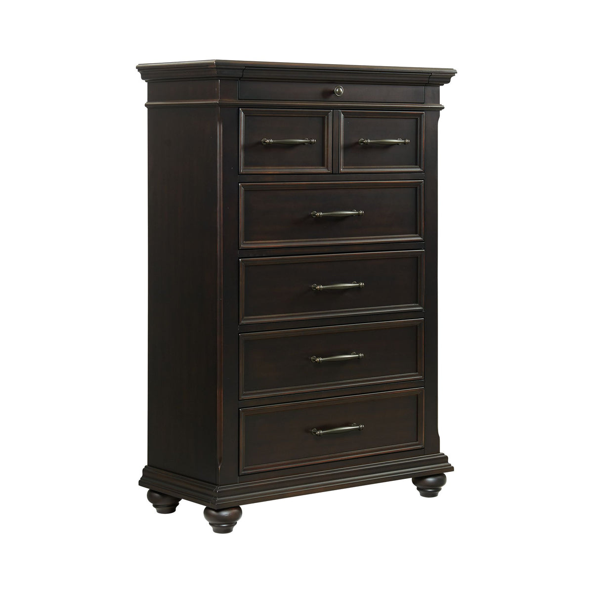 Slater Queen Platform Storage 4PC Bedroom Set with 2 Nightstands & Chest