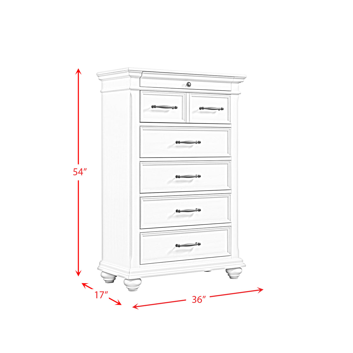 Slater Queen Platform Storage 4PC Bedroom Set with 2 Nightstands & Chest