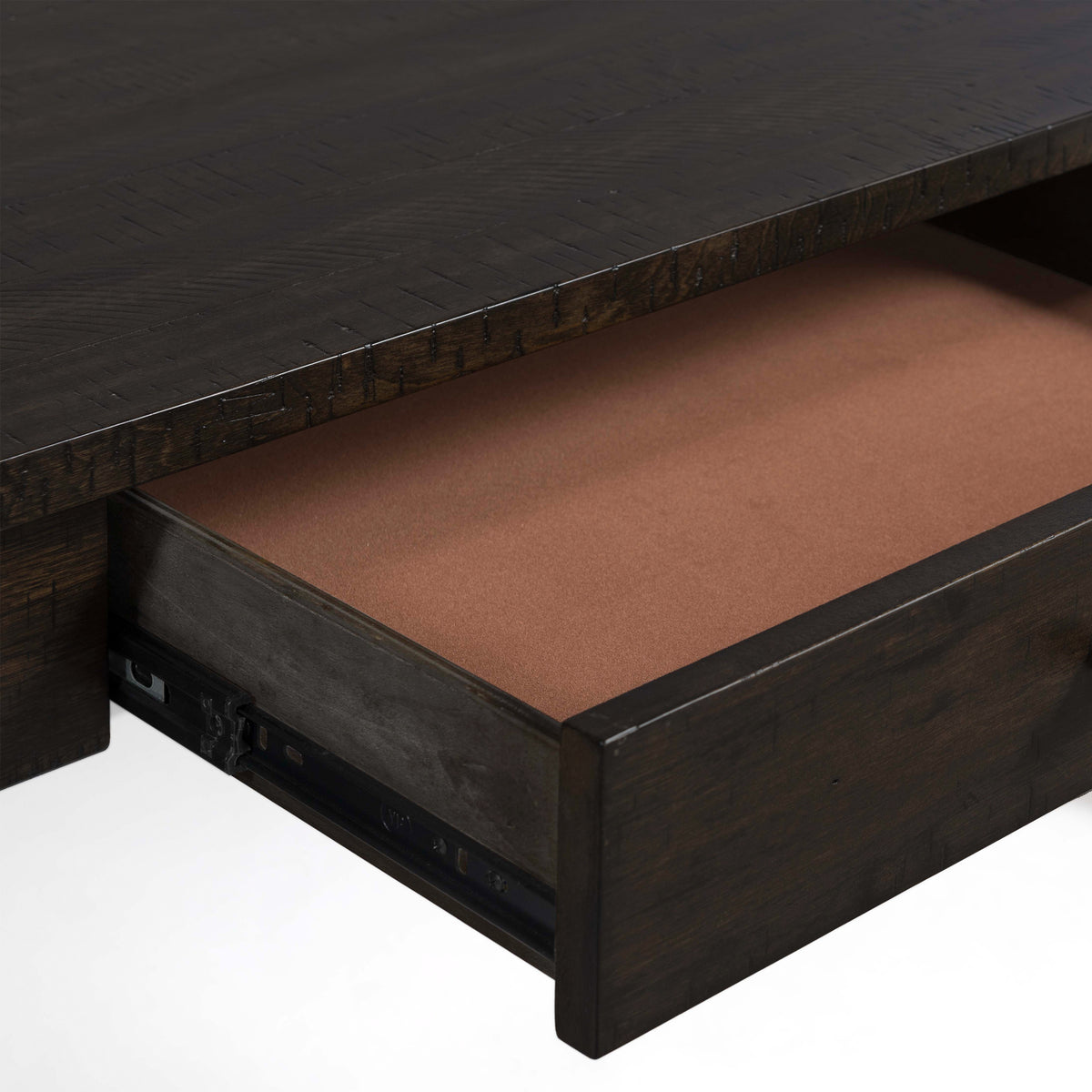 Stone Occasional Square Side Table With Pu Base