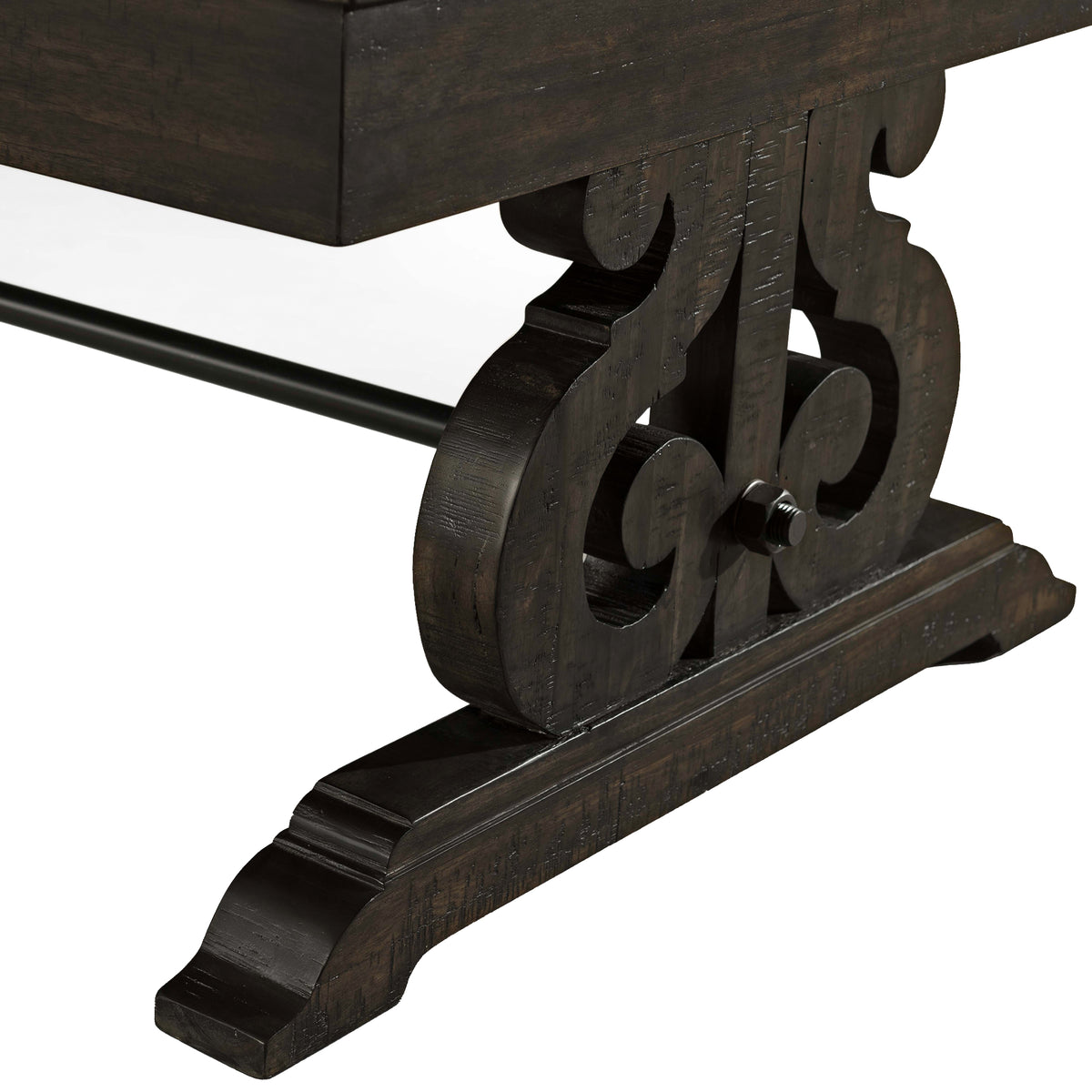 Stone Occasional Square Side Table With Pu Base
