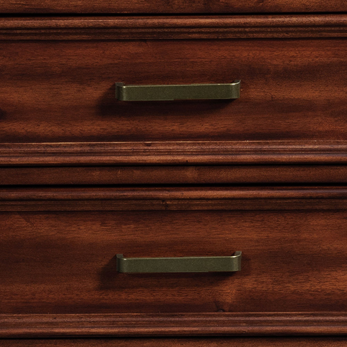 Sullivan Queen Storage 3PC Bedroom Set with 2 Nightstands in Rich Cherry