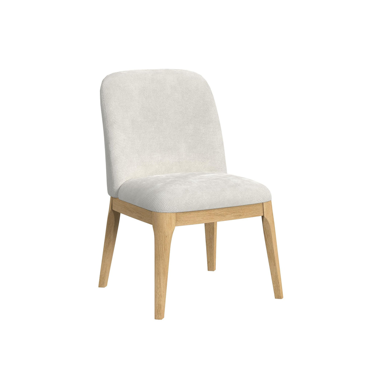 Sylvie 7PC Standard Height Dining Set in Natural-Oval Table and Six Chairs