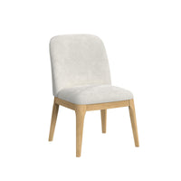 Sylvie 7PC Standard Height Dining Set in Natural-Oval Table and Six Chairs