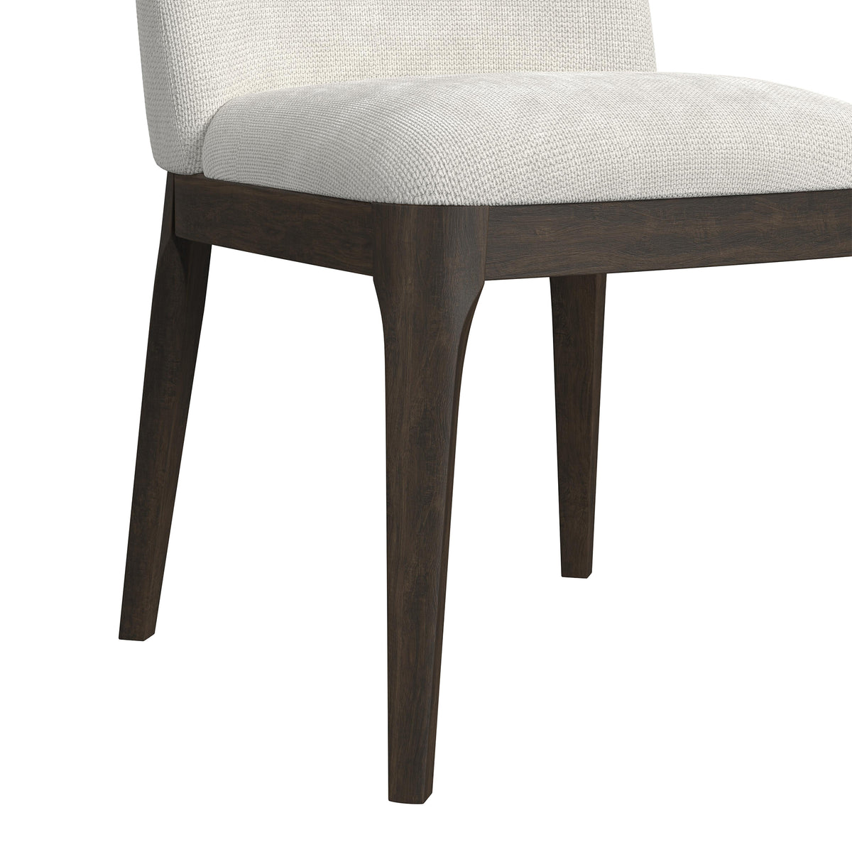 Sylvie 7PC Standard Height Dining Set in Dark Brown-Oval Table and Six Chairs