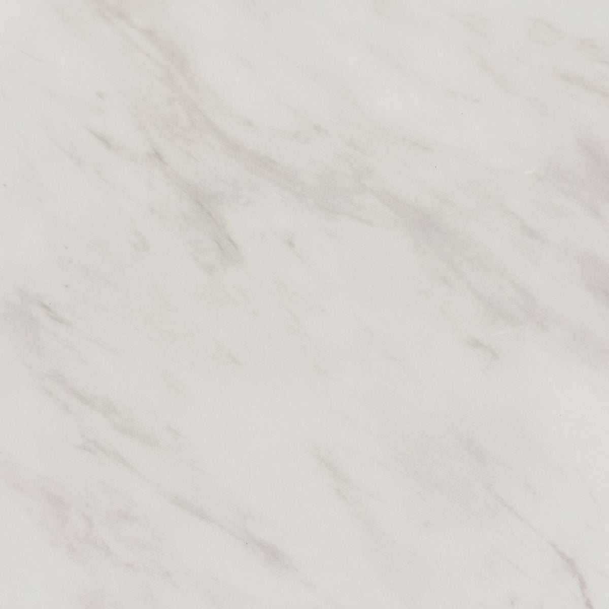 Sylvie Oval Dining Table with White Faux Marble Top in Natural