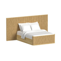 Sylvie Wall Bed Queen Set in Natural